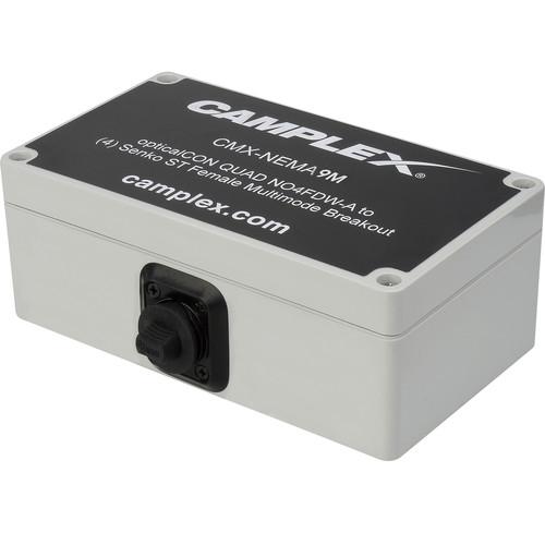 Camplex NO4FDW-A OpticalCON QUAD to 4 SC Female Multimode Breakout Adapter Box