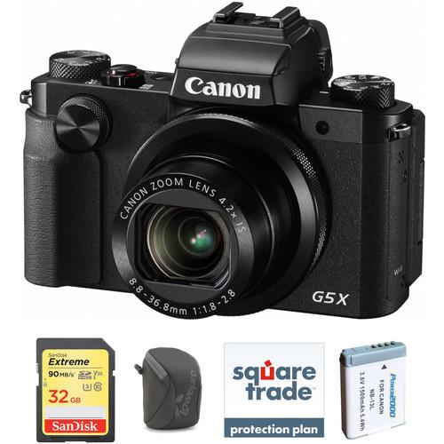 Canon PowerShot G5 X Digital Camera Deluxe Kit