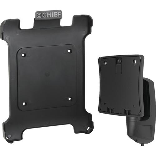 Chief FSBI2B Portable iPad Interface with K0W100B Kontour Pitch Pivot Mount for Compatible iPads