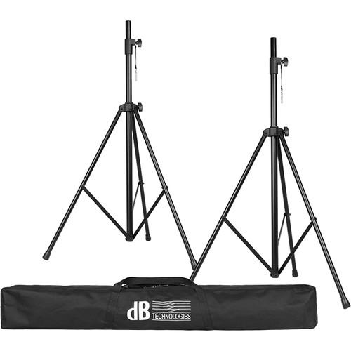 dB Technologies SK-25-TT Tripod Kit with Two Telescopic Tripod Speaker Stands and Bag
