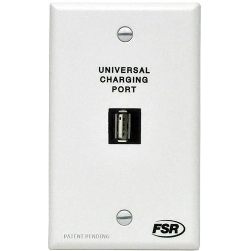 FSR Wall Plate Style USB A Universal Charging Port with Power Supply