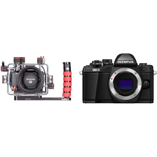 Ikelite Underwater TTL Housing and Olympus OM-D E-M10 Mark II Kit
