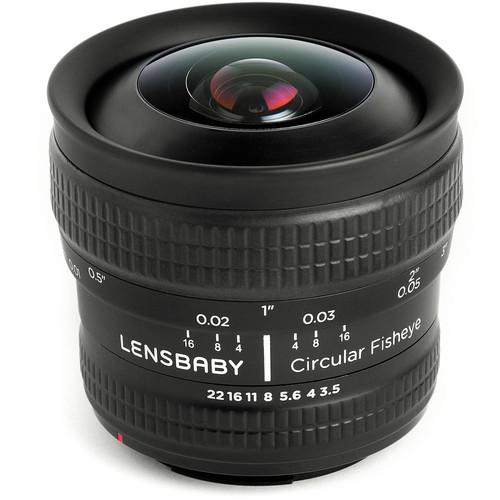 Lensbaby 5.8mm f 3.5 Circular Fisheye Lens for Sony A