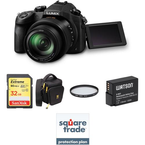 Panasonic Lumix DMC-FZ1000 Digital Camera Deluxe Kit