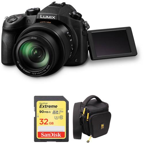 Panasonic Lumix DMC-FZ1000 Digital Camera with Free Accessory Kit