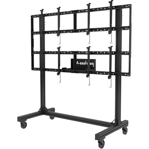 Peerless-AV Portable Video Wall Cart for 46 to 60" Displays