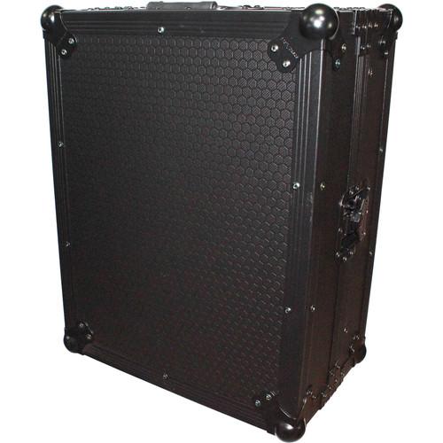 ProX Mixer Case for Large Format 12" DJ Mixers with Laptop Shelf