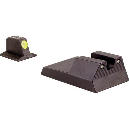 Trijicon RA114Y HD Night Sight Set with Yellow Front Outline