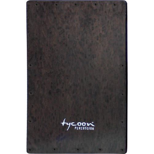 Tycoon Percussion Black Makah Burl Front Plate Replacement for TKRB-29 BMB Cajon