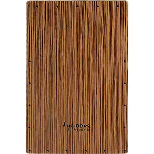 Tycoon Percussion Zebrano Front Plate Replacement for TKZ-29 Cajon