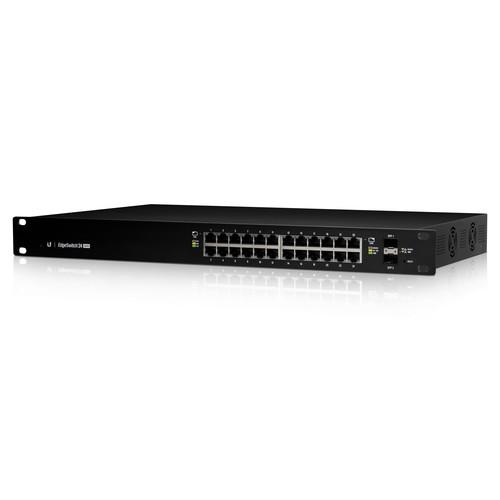 Ubiquiti Networks EdgeSwitch 24-Port 500-Watt Managed PoE Gigabit Switch with SFP