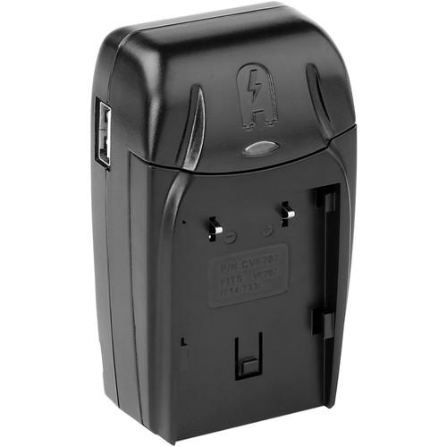 Watson Compact AC DC Charger with BN-V700 Series Battery Plate