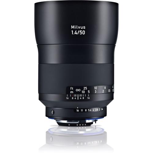 ZEISS Milvus 50mm f 1.4 ZF.2 Lens for Nikon F