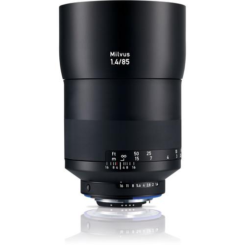 ZEISS Milvus 85mm f 1.4 ZF.2 Lens for Nikon F