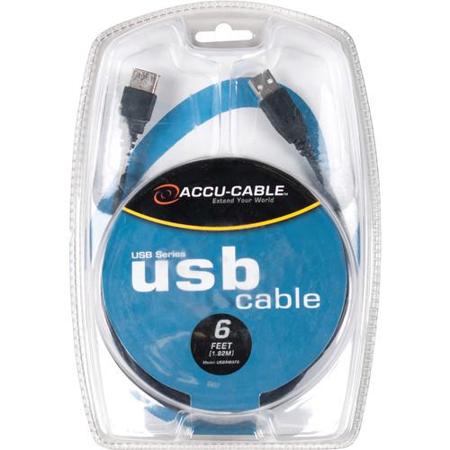 American DJ Accu-Cable USB 2.0 Type A Male to Type A Female Extension Cable