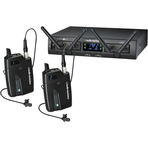 Audio-Technica ATW-1311L System 10 PRO Rack-Mount Digital Dual Lavalier Mic System