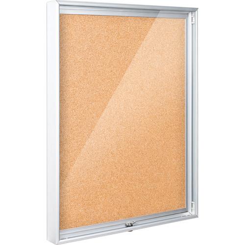 Best Rite 94CAA-01 Economy Enclosed Bulletin Board Cabinet