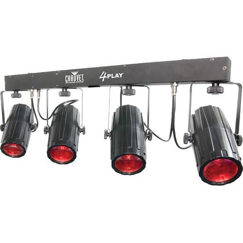 CHAUVET DJ 4PLAY Ready-to-Go LED Moonflower Light Fixture with Colored Casing
