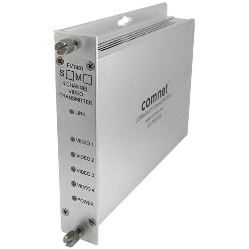 COMNET FVT401M1 4-Channel 10-Bit Digitally Encoded Short-Haul Video Transmitter