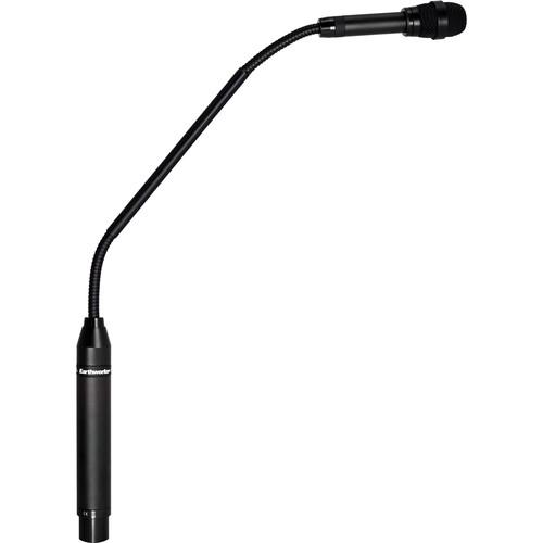 Earthworks FMR500HD HC High Definition 18.7" Podium Gooseneck Mic with Flex at Both Ends