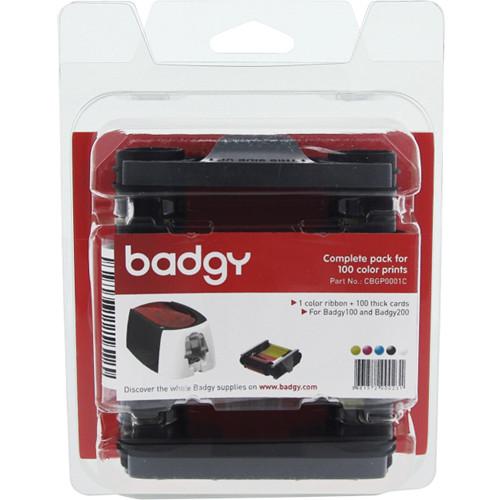 Evolis Badgy Consumable Pack for Badgy100 & Badgy200 Card Printers
