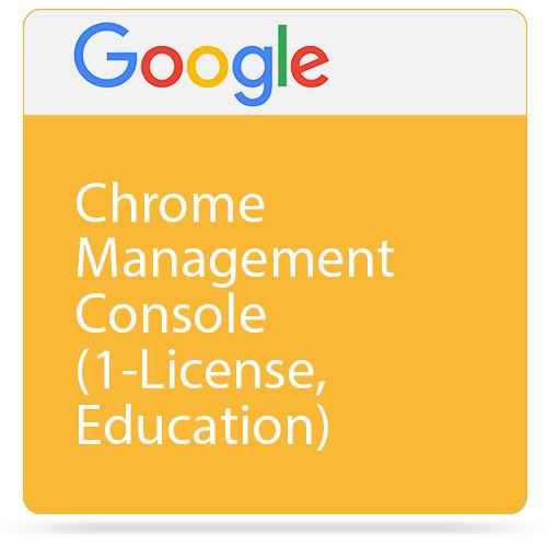 Google Chrome Management Console