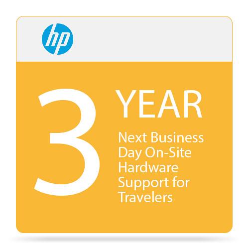 HP Next Business Day On-Site Hardware Support for Travelers