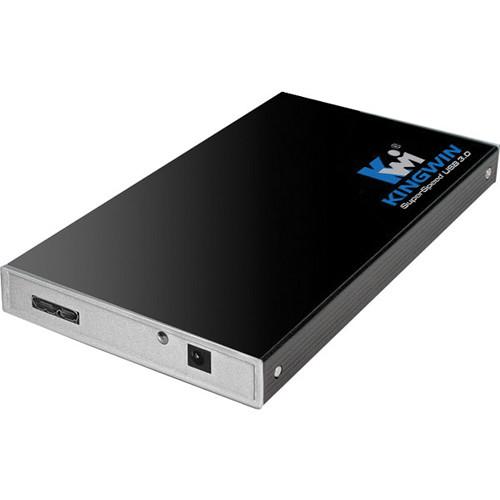 Kingwin KH-201U3-BK SATA Hard Drive USB 3.1 Gen 1 Enclosure