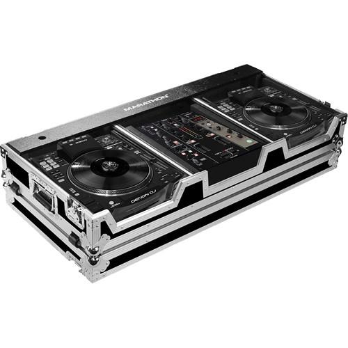 Marathon Case for 2 Large Format CD Players and 10" Mixer