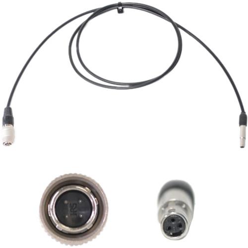 Nebtek 4-Pin Hirose Male to 3-Pin Female Nanocon from Sony to Odyssey 7 7Q Power Cable