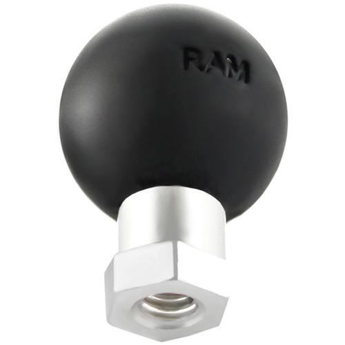 RAM MOUNTS 1 4"-20 Female Threaded Hex Hole with 1" Ball