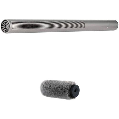 Rode NTG3 RF-Bias Shotgun Microphone and Auray Fur Windshield Kit