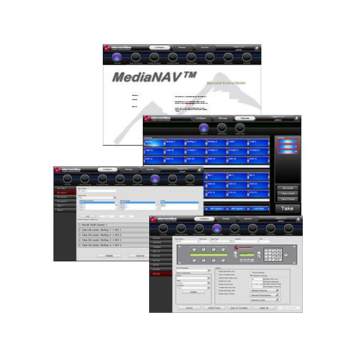 Sierra Video Mediator-EC System Controller and MediaNav Software