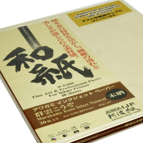 Awagami Factory Murakumo Kozo Select Natural Paper