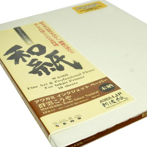 Awagami Factory Murakumo Kozo Select Natural Paper