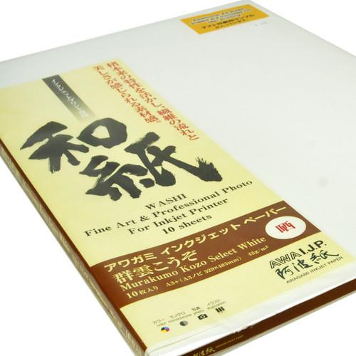 Awagami Factory Murakumo Kozo Select White Paper
