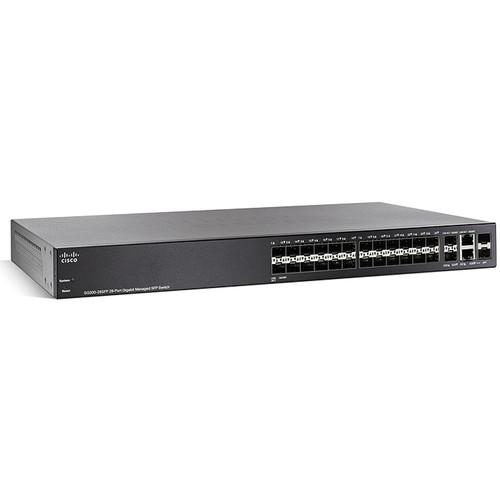 Cisco SG300-28SFP Managed 28-Port 10 100 1000 Gigabit Ethernet Switch
