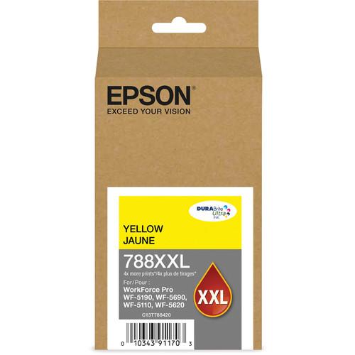 Epson T788XXL Extra High-Capacity DURABrite Ultra Yellow Ink Cartridge