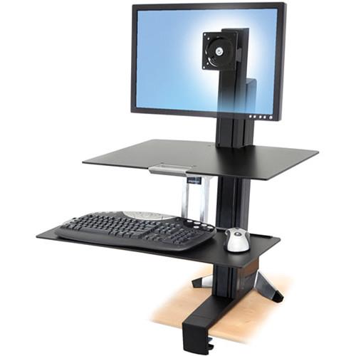 Ergotron 33-351-200 WorkFit-S LCD HD Sit-Stand Workstation