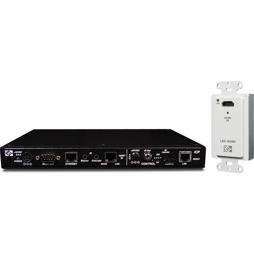 Link Bridge HDBaseT HDMI Wall Plate Transmitter & HDBaseT ICP Scaling Receiver Kit