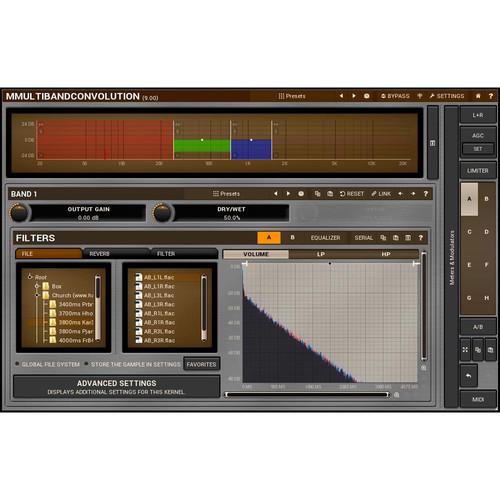 MeldaProduction MMultiBandConvolution - Convolution Reverb Plug-In