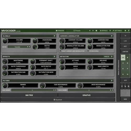 MeldaProduction MVocoder - Vocoder Plug-In