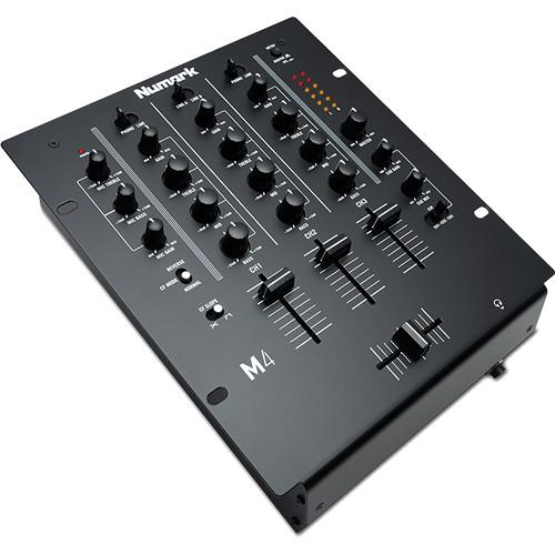Numark M4 - Three-Channel DJ Mixer with 3-Band EQ