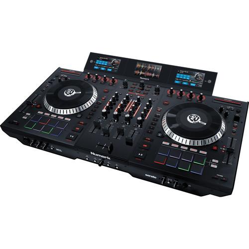 Numark NS7III 4-Deck Serato DJ Controller Mixer with Multiscreen Display