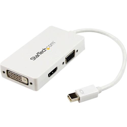 StarTech 3-in-1 Mini DisplayPort to VGA DVI HDMI Travel Converter