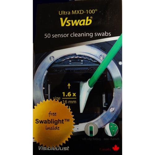 VisibleDust Ultra MXD-100 Green Sensor Cleaning VSwabs