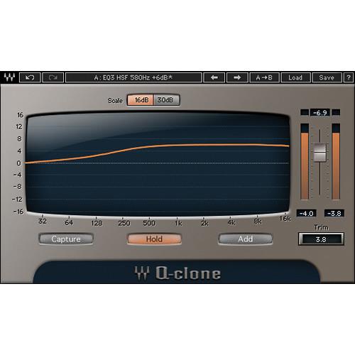 Waves Q-Clone - EQ Preset Modeling Plug-In