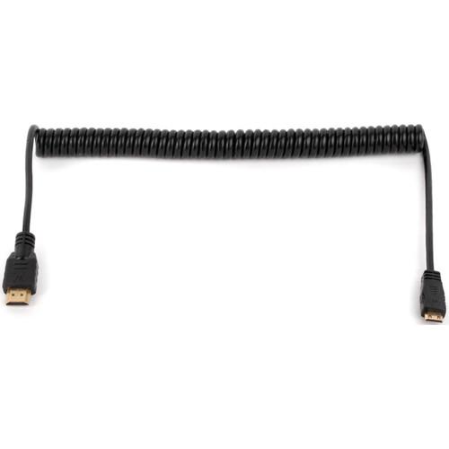Wooden Camera WC Coiled Standard Mini HDMI to HDMI Cable
