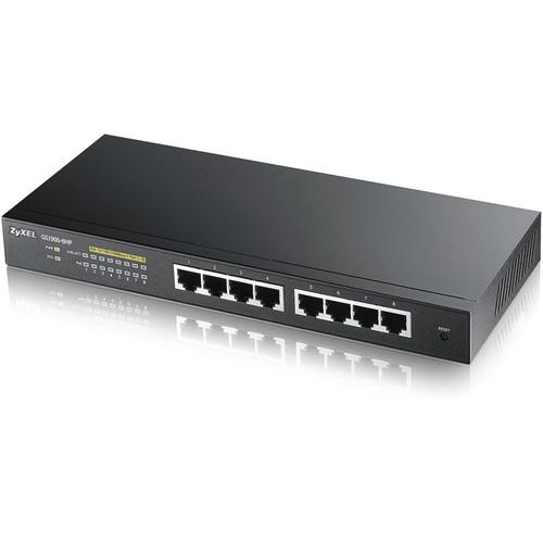 ZyXEL GS1900 Series 8-Port GbE Smart Managed PoE Switch