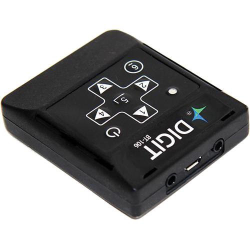 AirTurn DIGIT BT-106 Bluetooth Transceiver with Support for Up to Four Momentary Switches